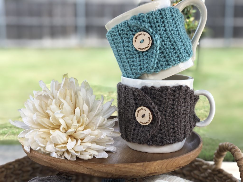 Coffee Cup Cozy - Crochet Sunnshyne