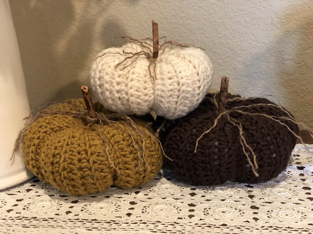 crochet sunnshyne pumpkin